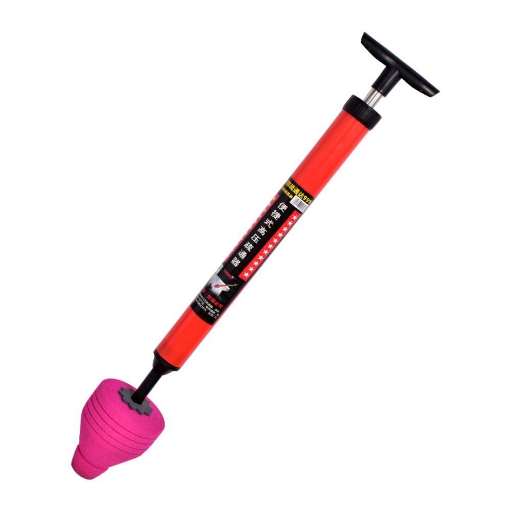 Durable High Pressure Toilet Plunger Strong Resilience Sewer Dredging Plunger Household Toilet
