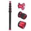 Portable Monopod Extension Tube 5kg/11.0lb Loading Monopod Extension Rod Knob Lock System for Monopod for Hiking