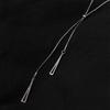 Adjustable Geometric Sweater Chain Elegant Long Necklace  Festival Accessories