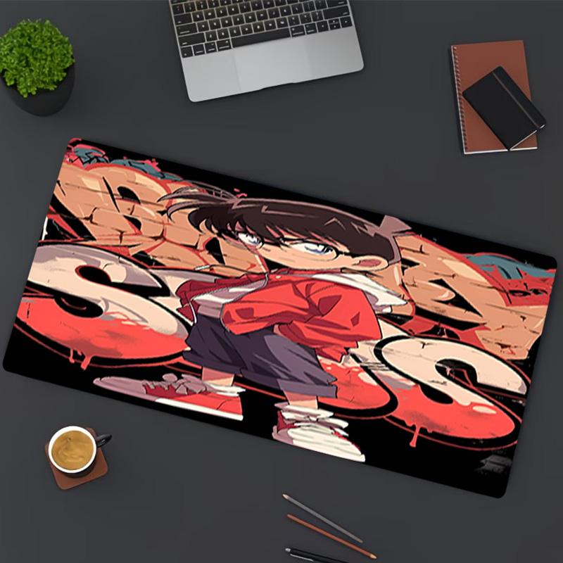 Detective Conan Print Mouse Pad, for Keyboard Pad Laptop PC Mat for Office Home Use, Desk Decor, Perfect Birthday Gift for Gamers