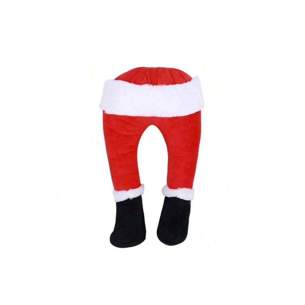 Рождественский эльф нога плюшевая игрушка рождественская елка украшение реквизит Санта Клаус зеленая искусственная нога детская игрушка рождественский домашний декор