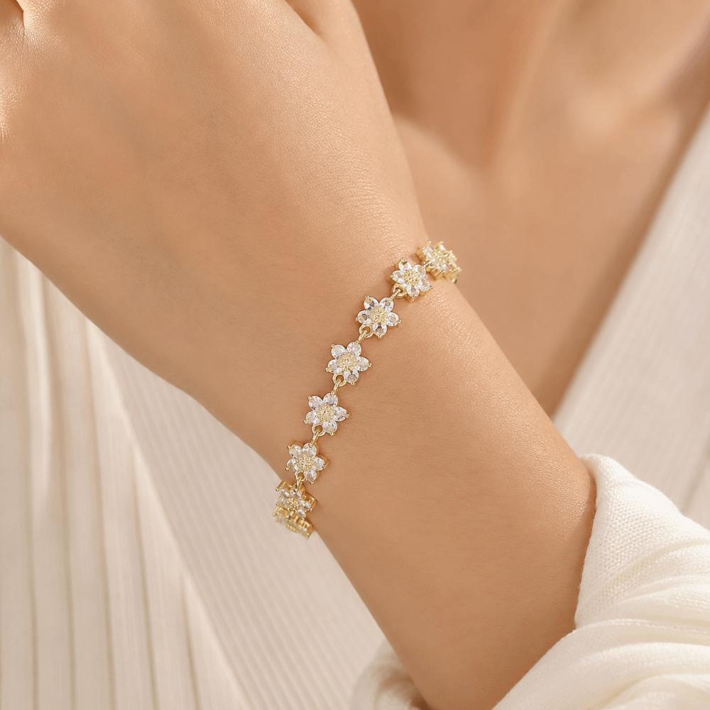 Einzigartiges Buntes Zirkon Armband Leichter Luxus Damen Handkette Dopamin Handgelenk Schmuck Feier Party