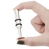 Jiayouy Embouchure Training Device Mouthpiece Mouth Strength Trainer for Brass Wind Instrument Accessories, Silver