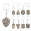 2026 Soccer Team Badge Keychain, National Team Zinc Alloy Key Ring with World Cup Logos, Durable Metal Car Accessories for Football Fans
