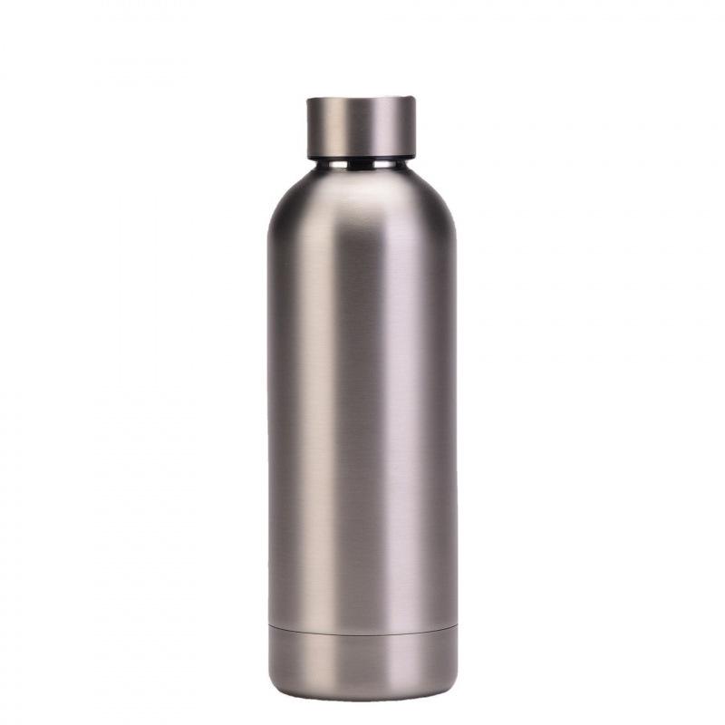 304 Stainless Steel Double-Layer Vacuum Insulated Matte Sports Water Bottle 350ml