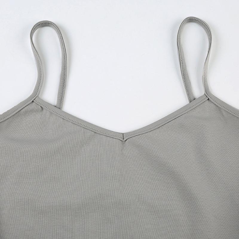 Casual Flare Pants Set for Women Solid Color Crop Tank Top Low Rise Lacing Pants Two Piece Outfit Loungewear Streetwear