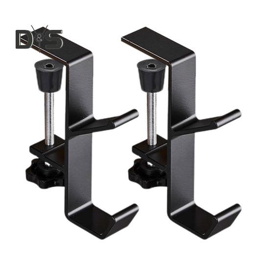 1/2/4/6Pcs Christmas Stocking Holders Rust-Proof Scratch-Resistant Adjustable Garland Hangers Fireplace Stocking Holders