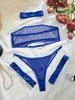Lingerie sensuale Reggiseno aperto Vedere attraverso Biancheria intima elegante Senza censure Porno in pizzo di lusso Set esotici Abiti sexy Intimo