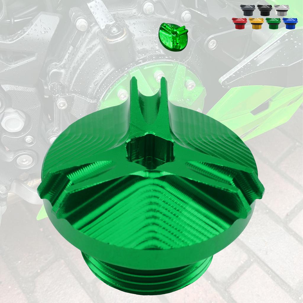 For Kawasaki Z900 Z650 Motorcycle CNC Oil Filler Cap Cover Z800 Z400 Z1000 Z1000R Z1000SX Z900RS z125 Engine Oil Cap Bolts