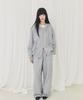 Alkialka Frill Wide Pants (Gray)