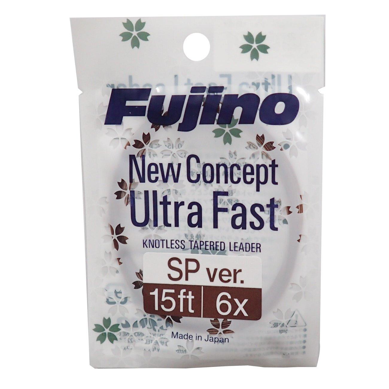 Fujino Fly Leader Ultra Fast Leader Special Version 6X 15FT 15ft 6X