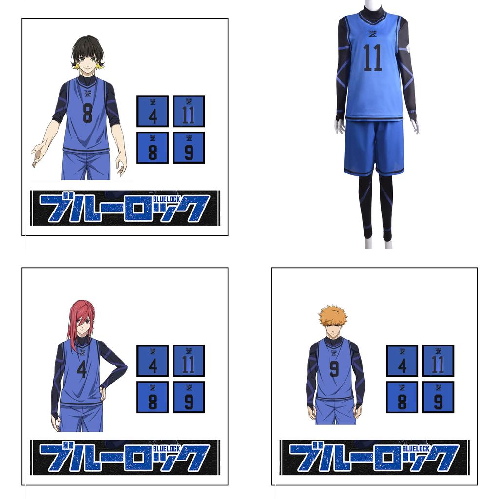 Bluelock Cosplay Costume For Role-playing Fans