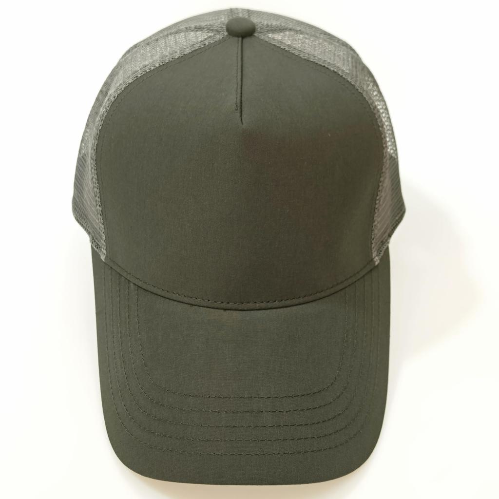 RF Oversized Mesh Popular Cap, Men's Hat, 60-68cm, Quick-Drying, Lightweight, Unisex, Stylish, Cool, (Gray)