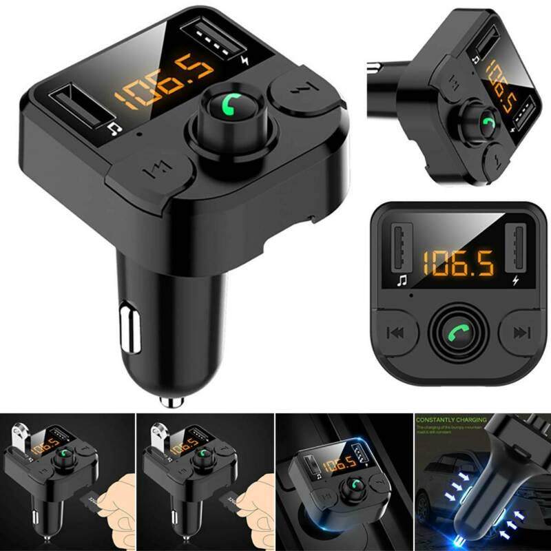 Buy Bluetooth LCD Wireless Car MP3 FM Transmitter Radio USB Charger