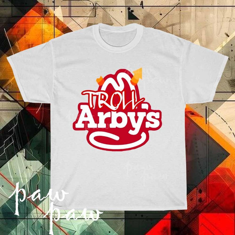 

New Arby#039;s Fast Food Logo Men#039;s Tshirt funny size S to 5XL Unisex T-Shirt M