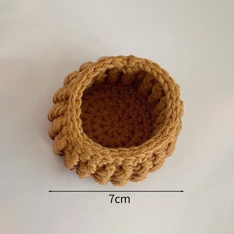 

Подставка под букет роз, вязаный крючком цветок, подставка для столовых приборов, плетеный вручную букет, подставка для чашки, домашний рабочий стол, украшения для растений в горшках, подарок на День матери