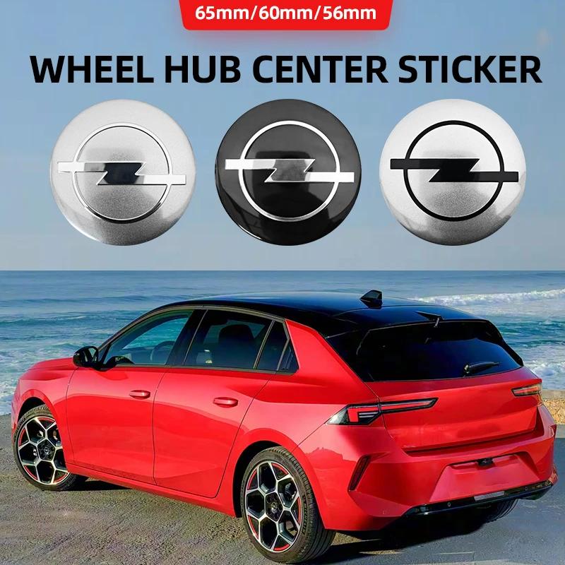 4pcs 56mm 60mm 65mm Car Wheel Center Stickers Hup Emblem For Opel Insignia Astra J F Antara Meriva Zafira H G Corsa Vectra OPC RX3