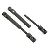 2 Pcs RC Drive Shaft Steel RC CVD Transmission Shaft for Axial SCX10 and Other 1/10 RC Crawler Car