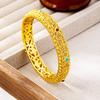 Oil Dripping Hollow Filigree Bracelet Bracelet for Women Palace Style Jewelry