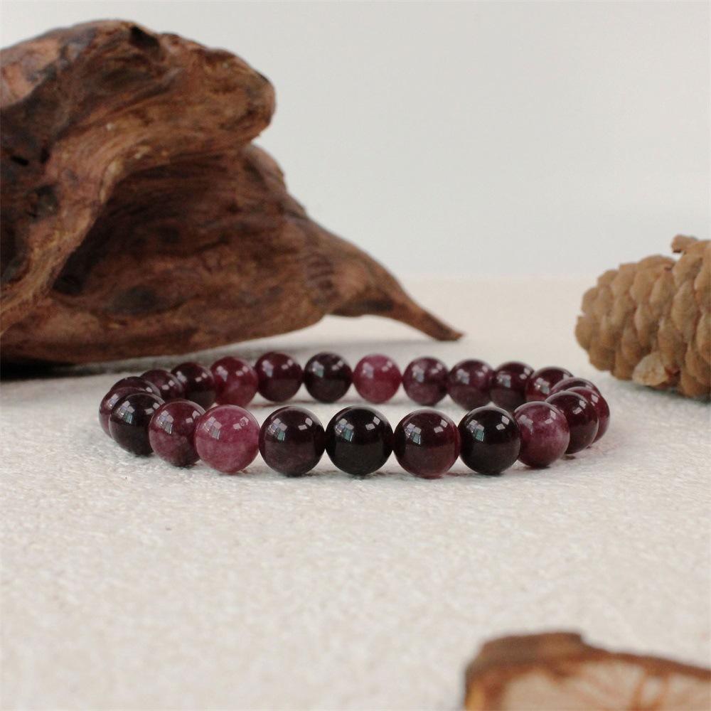 Bracelet Cherry Garnet Beaded Bracelet