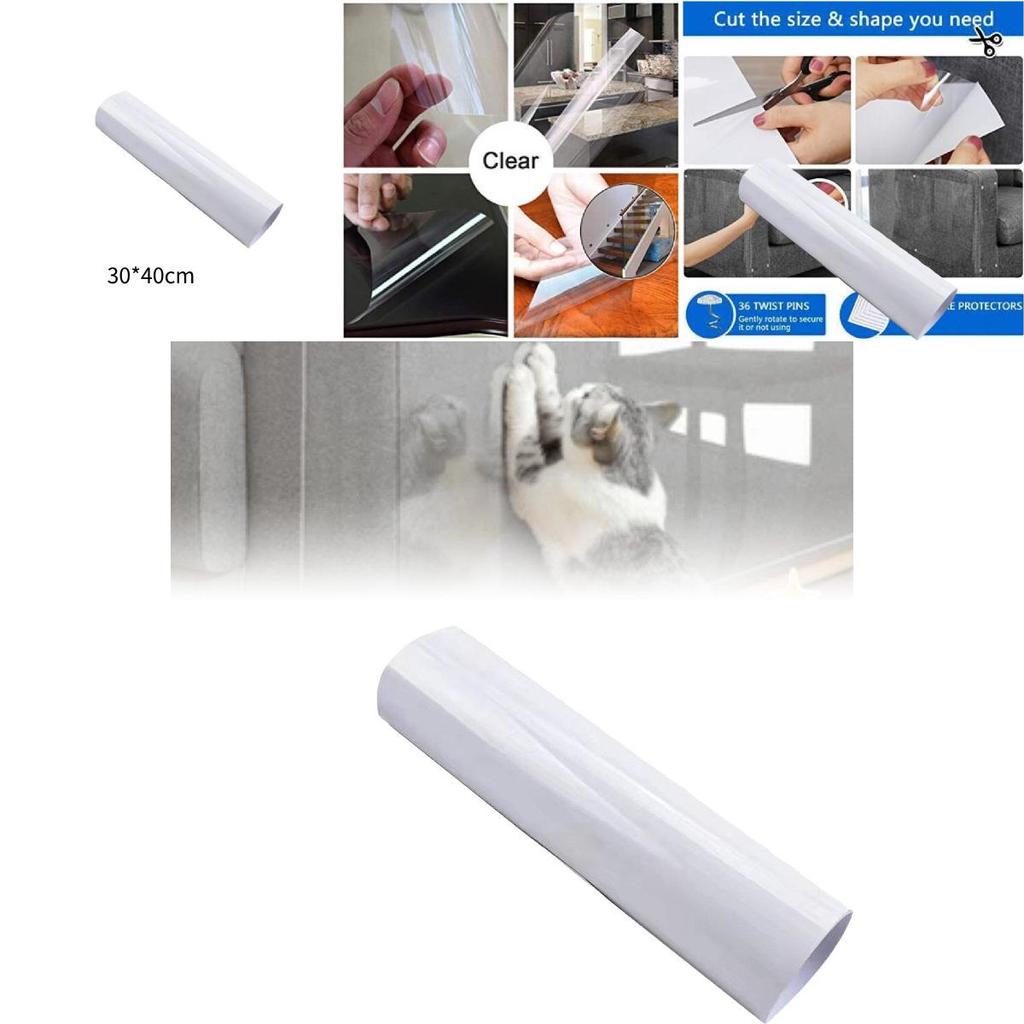 Durable No Trace Cat Scratch Sofa Protector Sheets Made Of Pvc Ideal For Leather And Fabric