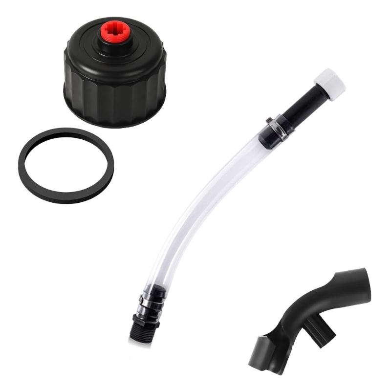 Spill Resistant ABS Fuel Filling Hose Set Smooth Flow Safe Design For VP Tanks And Motorcycles Dirt Bike Quick Refueling