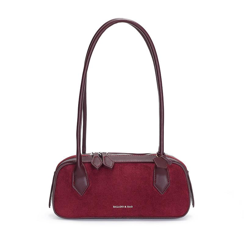 Women'S Bag French Underarm Matte Autumn And Winter Baguette Bag Fashionable Commuter Versatile Shoulder Handbag Bag