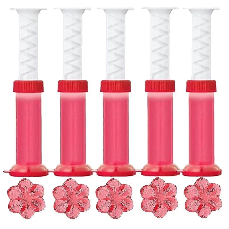 Flowers Gel Toilet Freshener Bowl Cleaner Flower Fragrance Air Perfume Aromatic Closestool Toilet Deodorizer Cleaning Supplies
