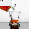 300ml/350ml Creative Cocktail Glass Transparent Beverage Mug Party Luxury Whiskey Glass Unique Design Wine Glass Bar Accessories