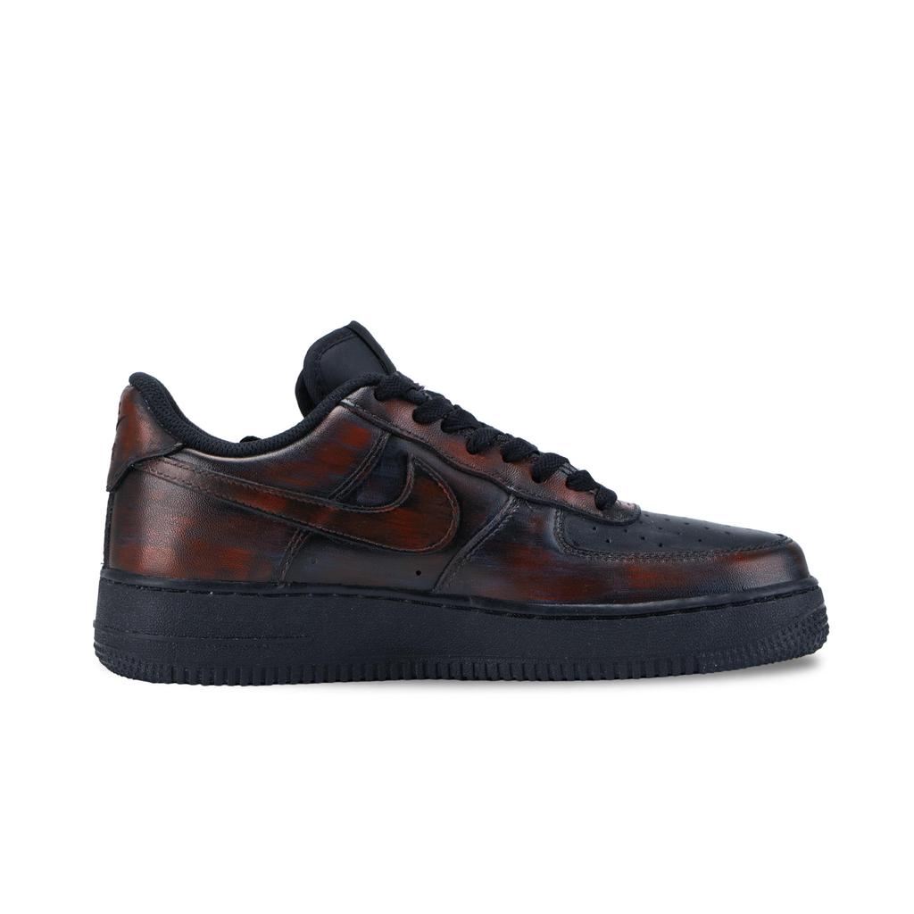 Nike Air Force 1 Night Ash Rose Amortyzacja Oddychające Niskie Buty do Skateboardu Unisex Czarne Czerwone CW2288-001(Zespół626-)