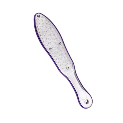 Minkissy Stainless Steel Manual Scrub File, Stainless Steel Spatula for Pedicures and Pedicures