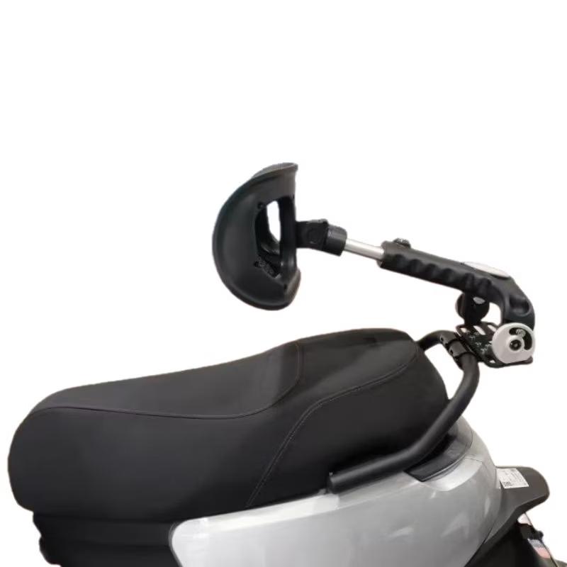 Motorcycle Adjustable Backrest with Armrest