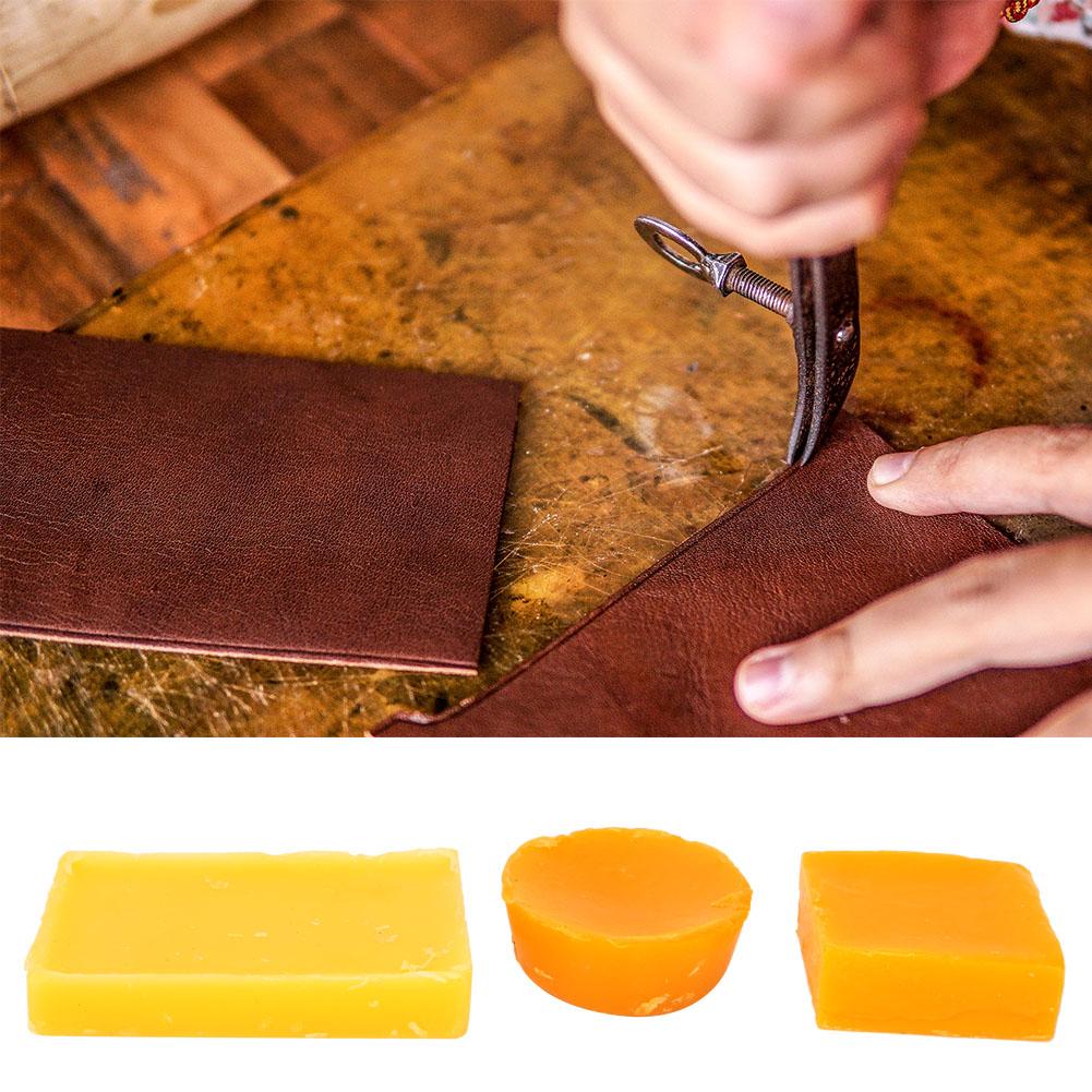 3 PCS Natural Pure Beeswax Bee Wax for Furniture Floor Polishing Leather Maintenance