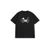 Women Creative Short Cotton T-shirts Unisexga for Street Loose T-shirts inforUnisexs Large Size with Round Neck