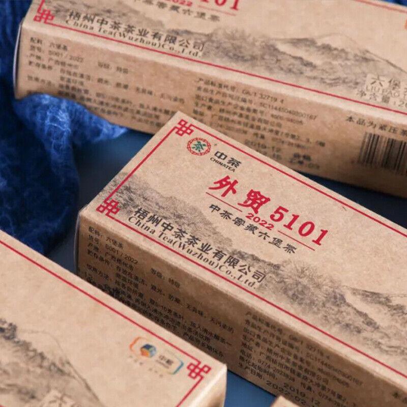 LIU PAO TEA Classic Foreign Trade 5101 ChinaTea Guangxi Liubao Tea Dark Tea 200g