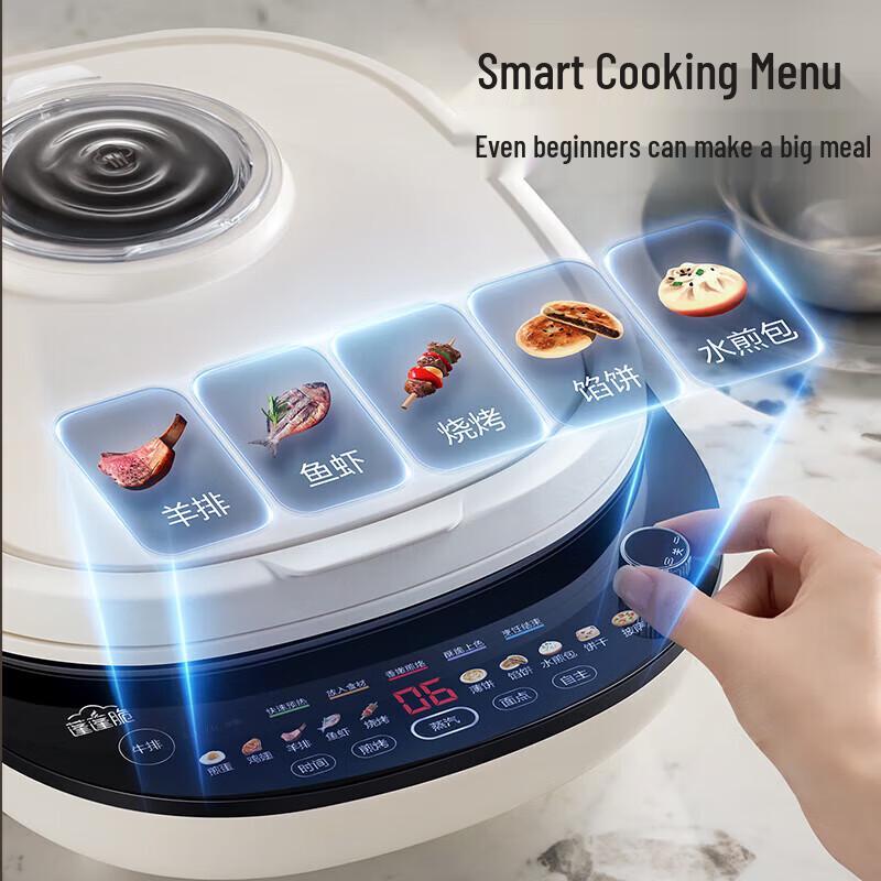 Supor Stoom Pro Elektrische Pannenkoekenmaker & Grillplaat CN-stekker (adapter meegeleverd)