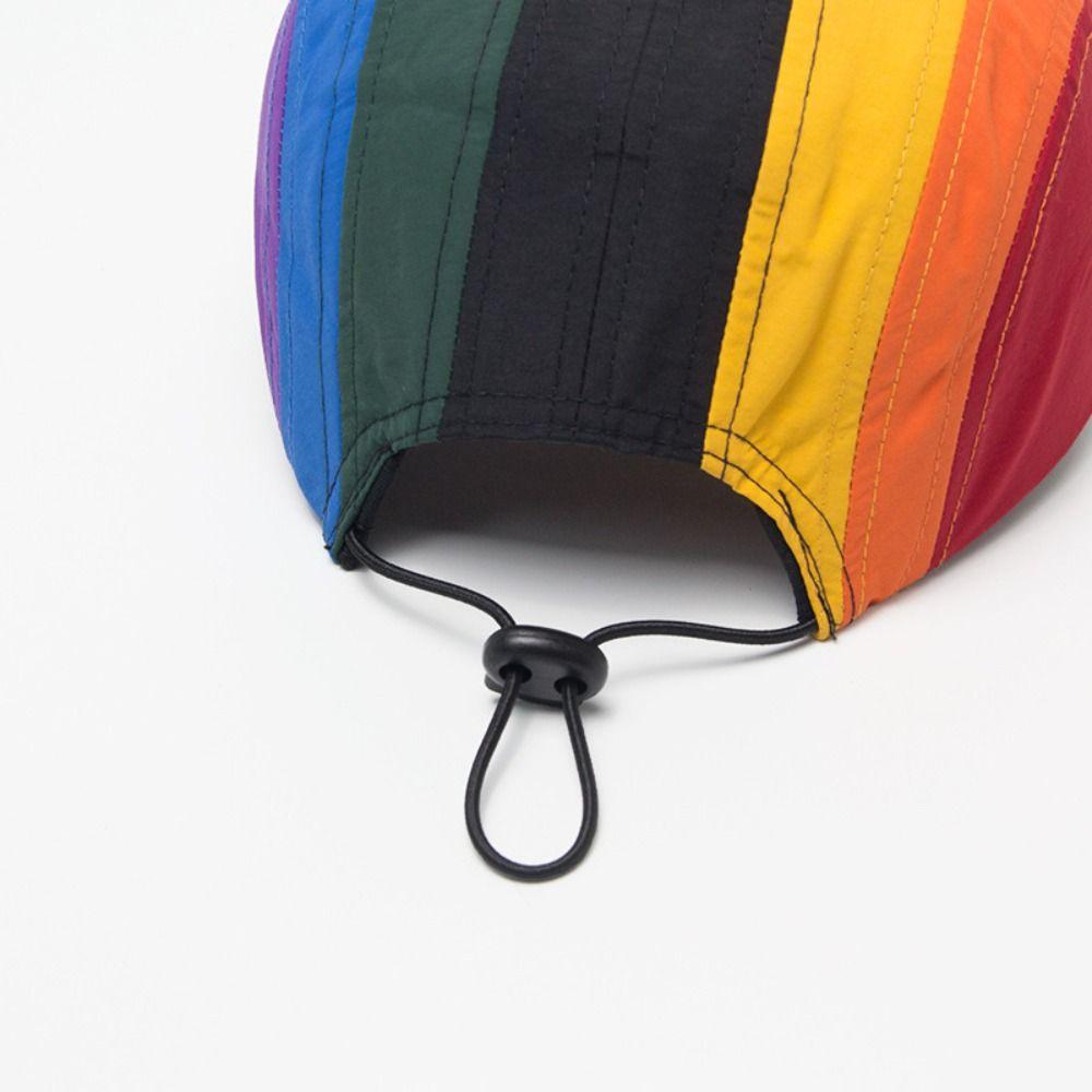 UV Protection Snapback Cap Adjustable Men Sun Hats Rainbow Baseball Caps  Outdoor Sports