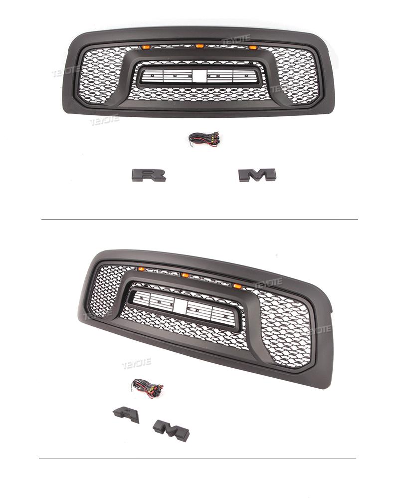 Dodge RAM 1500 Grille (09-13) - Honeycomb Martin Electroplated Style