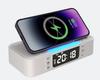 Wireless Charging Bluetooth Speaker Atmosphere Night Light Electric Dual Speaker Loud Alarm Clock