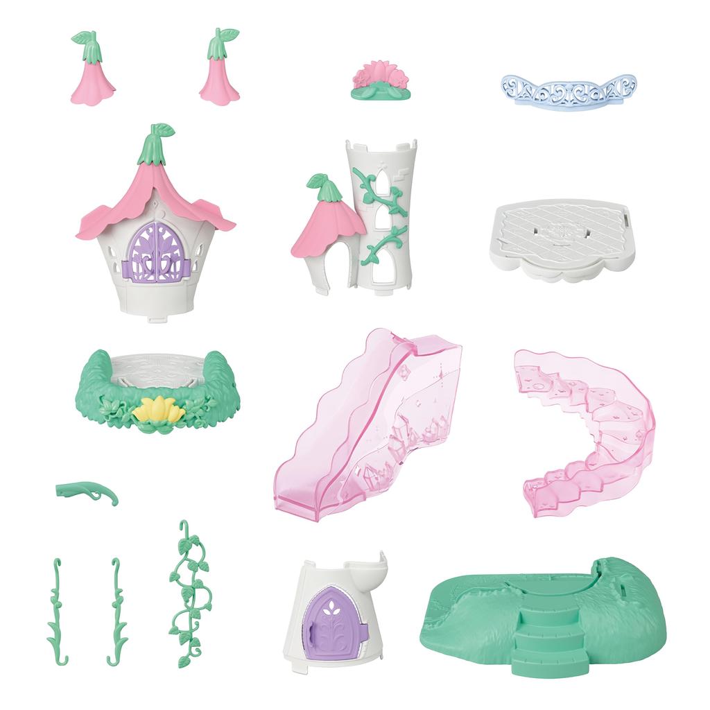 Sylvanian Families Geschichte ST Mark Alter 3 und Spielzeug Sylvanian Epoche "Feenturm" F-42 Zertifiziert, Hoch, Puppenhaus, Familien,