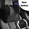 Car Seat Headrest Pillow with Double Straps for Sports Seats Universal Latex Neck Support Cushion Lumbar Back Pad