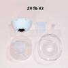 Moms High Suction Wearable Breast Pump Invisible Integrated Double Electric Breastfeeding Pump with Storage Bottlesrage Bottles