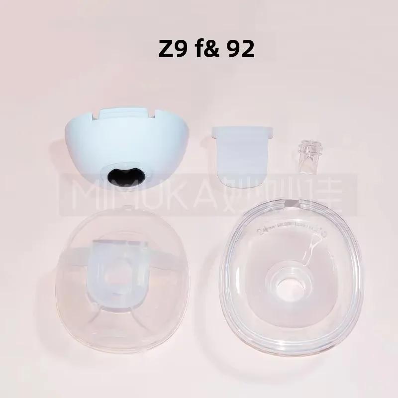 Moms High Suction Wearable Breast Pump Invisible Integrated Double Electric Breastfeeding Pump with Storage Bottlesrage Bottles