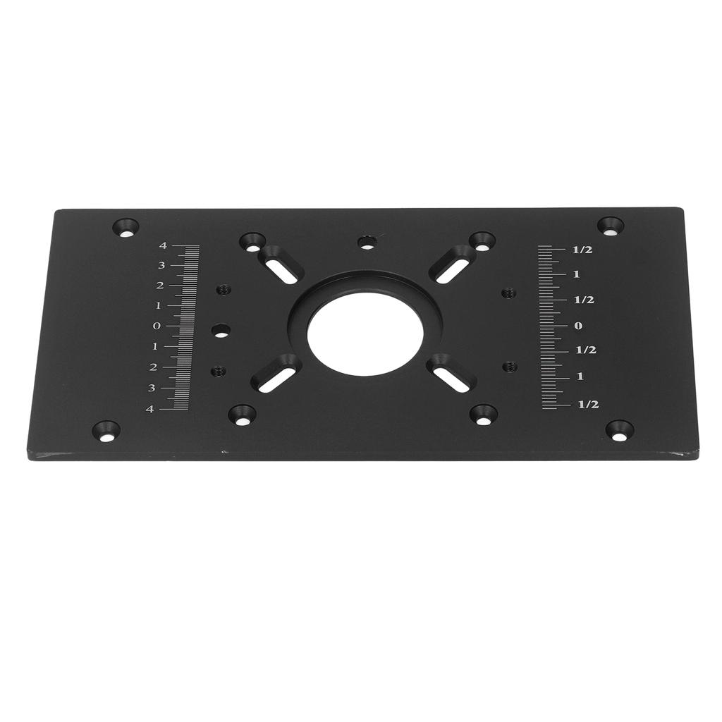 Router Table Insert Plate Aluminum Alloy Lift System Base Board Accessory for Woodworking