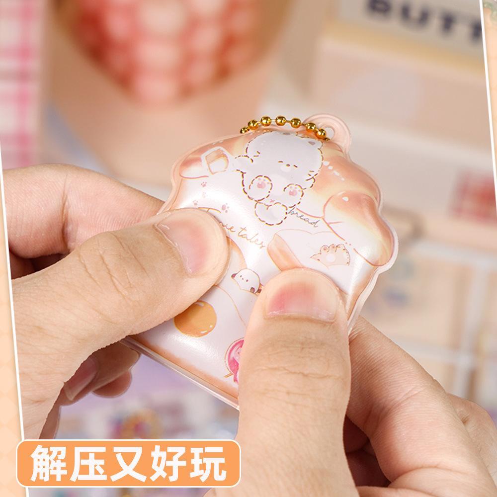 Pinch And Release Cute Animals, Thick Three-Dimensional Sponge Bubble Stickers, Children'S Stress Relieving Toy Stickers