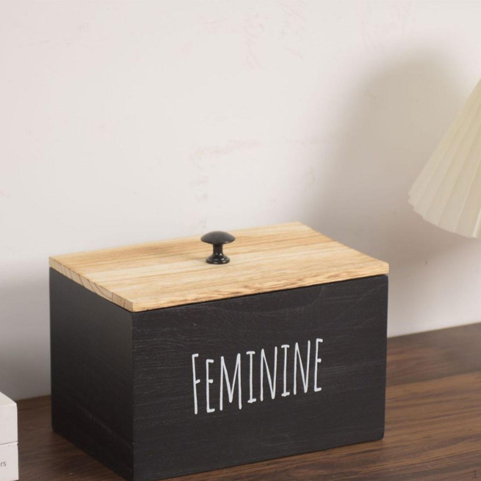 

Коробка для хранения капсул для стирки, Диспенсер с фермерскими бусинами, Держатель для тампонов Black