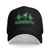 Badminton Heartbeat Baseball Cap Sandwich Brim Adjustable Casual Sports Hat Lightweight Daily Commute Gift For Men Women