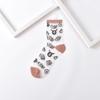 Ultra-thin Transparent Crystal Silk Socks Women Fashion Summer Harajuku Crew Socks Retro Flower Streetwear Elastic Long Socks