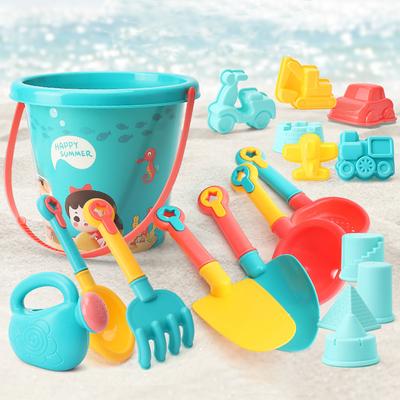 Brinquedos de Praia para Crianças Conjunto de Areia Balde de Areia Pá de Praia Brinquedos para Crianças Pequenas Jogo de Praia de Verão Brinquedos para Crianças Ferramentas de Brincar com Água