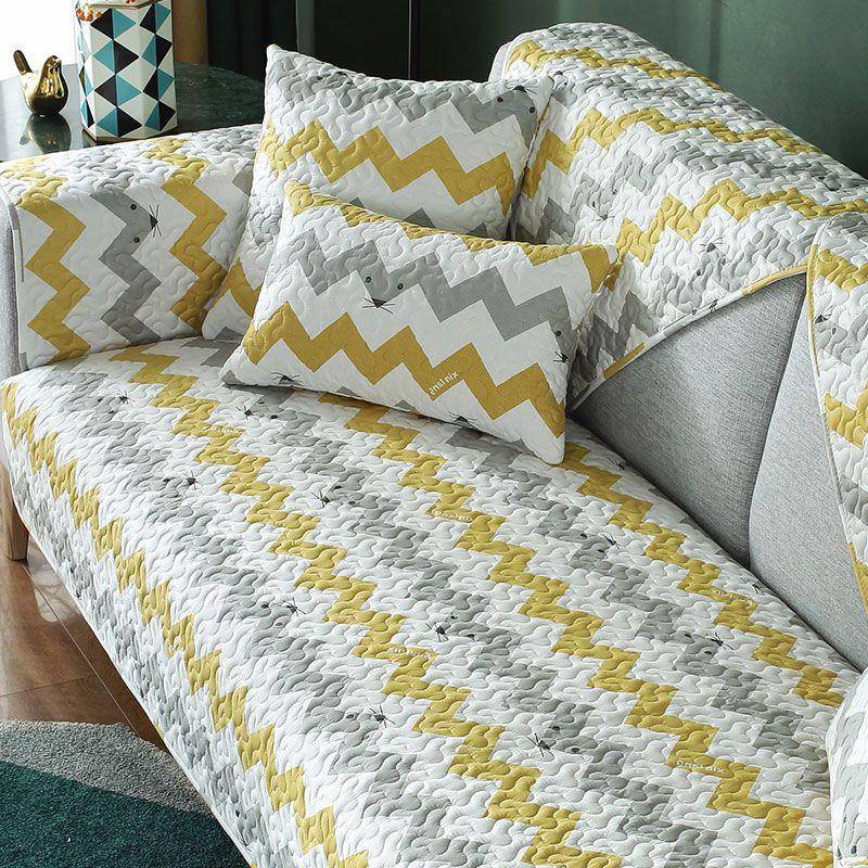 

Ткань Чистый Хлопок Подушка для Дивана Круглый Год Нейтральная Нескользящая Скандинавская Простая Подушка Геометрический Узор Чехол Салфетка для Дивана Cheese Knight 70*70cm single piece